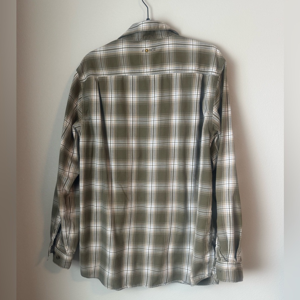 Carhartt Force Green and White Plaid Shirt - Picture 5 of 6